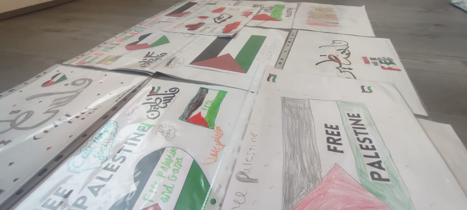 Artwork created by Maktab students